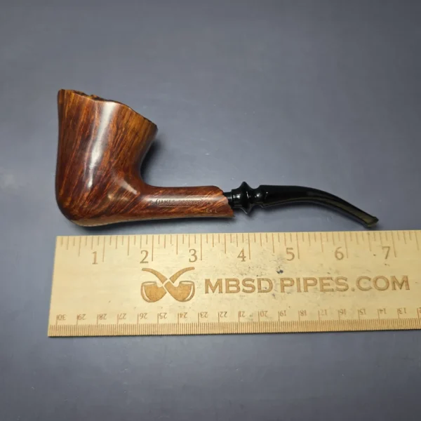 James Upshall G Grade ExL Smooth Freehand Estate Briar Pipe, English Estates - Image 9