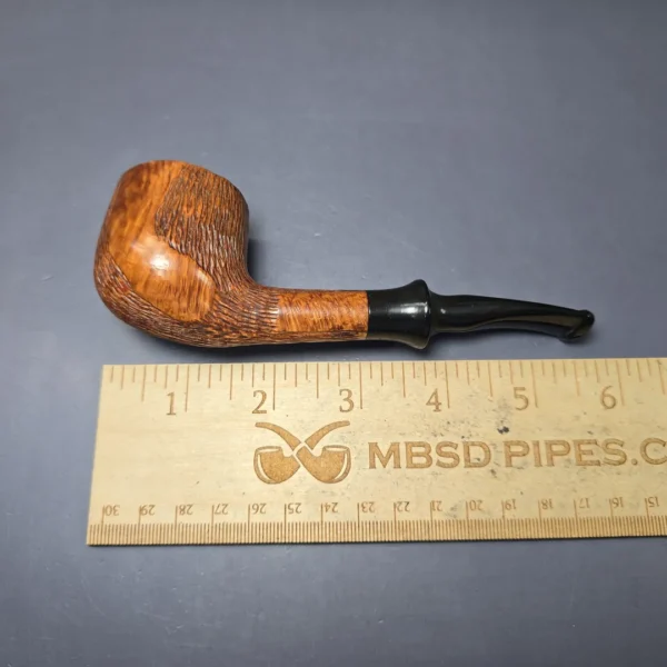 The Tinder Box Jura Partially Rusticated Pot Estate Briar Pipe, Other Estates - Image 9