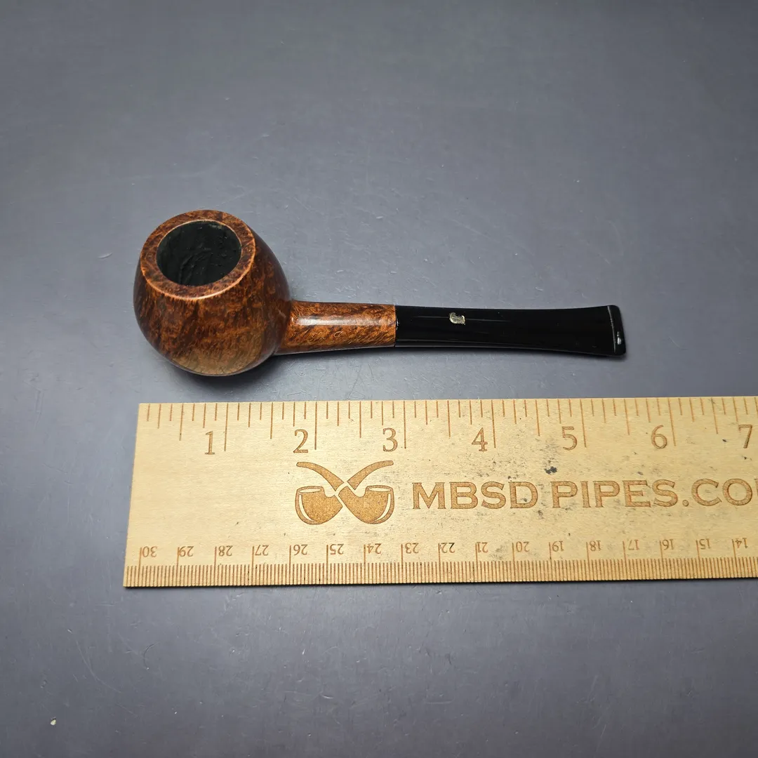 Ser Jacopo L1 Smooth Apple Estate Briar Pipe, Italian Estates - Image 9