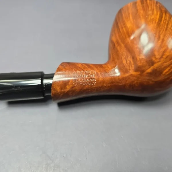 Caminetto Ascorti Radice Era Excellence Extra Smooth Apple Estate Briar Pipe, Unsmoked - Image 9