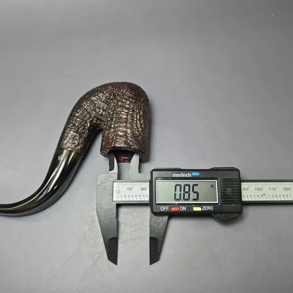 Comoy's Gresham Giants 235 Sandblasted Oom Paul Estate Briar Pipe, English Estates - Image 9