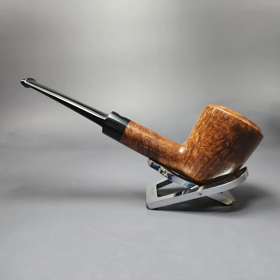 James Upshall P Grade EXL Smooth "Winston" Rhodesian Estate Briar Pipe, Unsmoked - Image 9