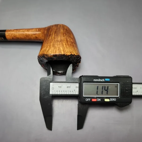 James Upshall B Grade EXL Smooth Dublin Estate Briar Pipe, English Estates - Image 9