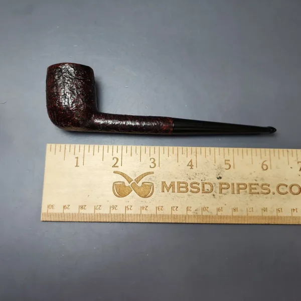 Dunhill 1971 Shell Briar Sandblasted Billiard Estate Briar Pipe, English Estates - Image 9