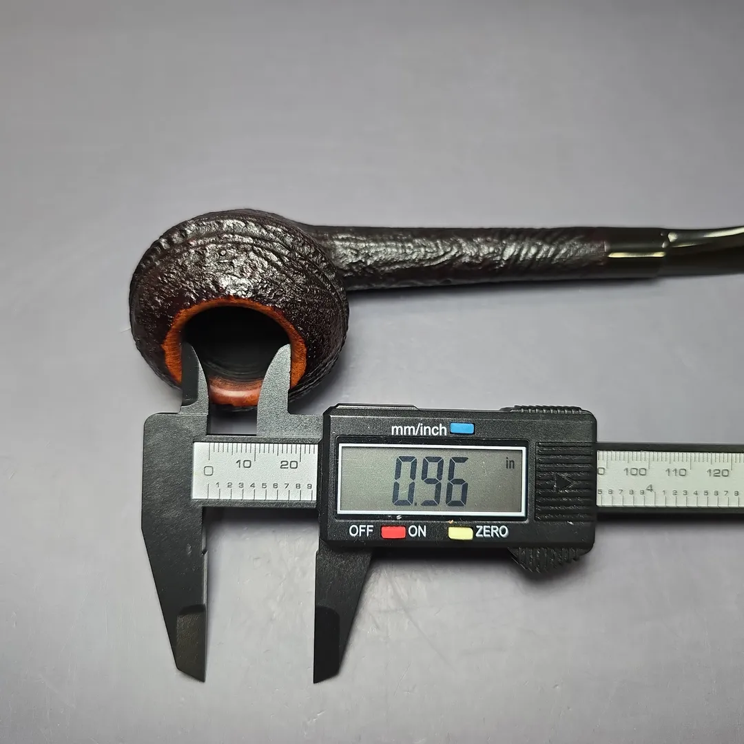 GBD Unique Original XL Sandblasted Rhodesian Estate Briar Pipe, English Estates - Image 9