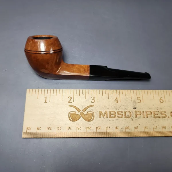 Comoy's T390 Smooth Bulldog Estate Briar Pipe, Unsmoked - Image 9