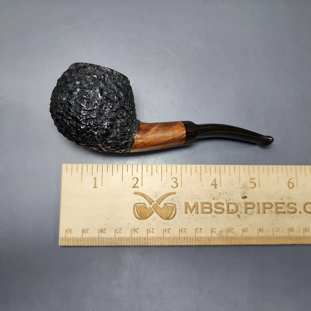 JM Boswell 2020 Rusticated Author Estate Briar Pipe, American Estates - Image 9