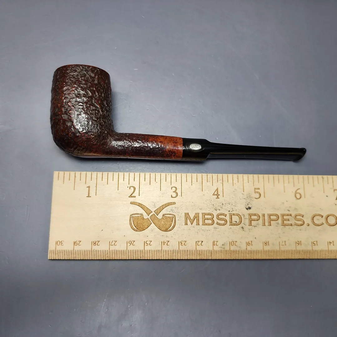 GBD Pre-1980s New Standard 9435 Sandblasted Billiard Estate Briar Pipe, English Estates - Image 9