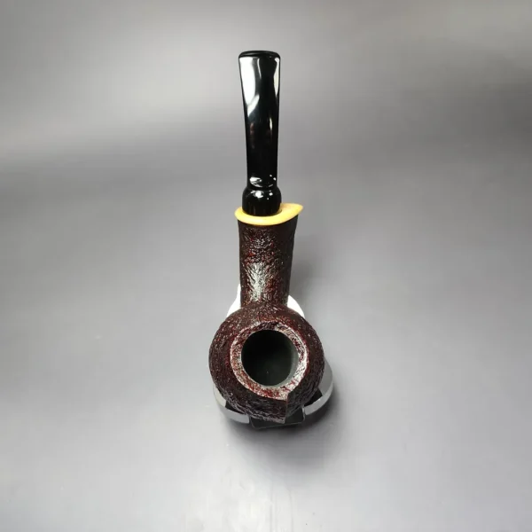 MBSD Briars Modern Masters 2 Sandblasted Blowfish w/ Boxwood Briar Pipe, New - Image 9