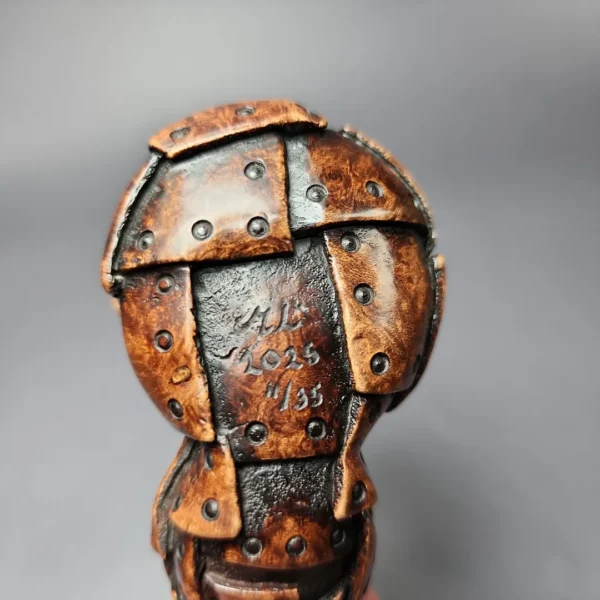 Moonlight Pipes “Steampunk” Oom Paul Handmade Briar Pipe, New - Image 9