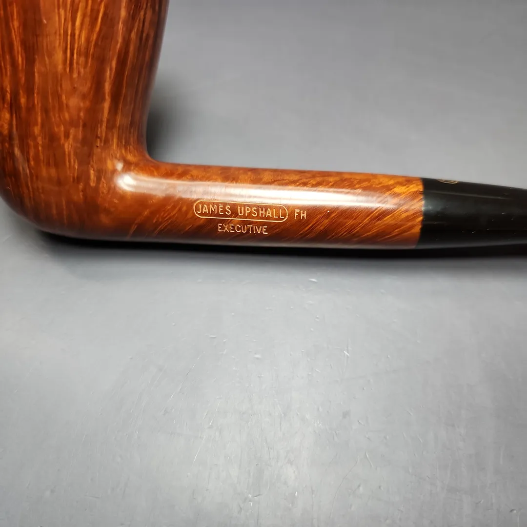 James Upshall Empire Series Executive Magnum Smooth Stacked Dublin Estate Briar Pipe, Unsmoked - Image 9