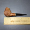 Rolando Negoita Walnut Carved Brandy w/Silver Estate Briar Pipe, American Estates - Image 9