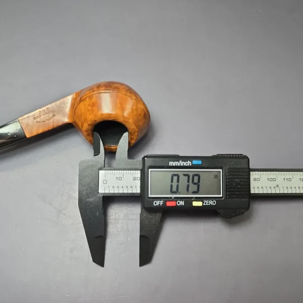 Barling's Make YOW 262 EXEL Smooth Bulldog Estate Briar Pipe, English Estates - Image 9
