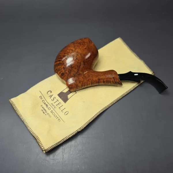 Castello Castello G Scotti Era Estate Briar Pipe, Unsmoked - Image 9