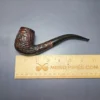 Dunhill 1958 Shell Briar 120 Sandblasted Bent Billiard Estate Briar Pipe, English Estates - Image 9