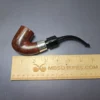 Peterson 1949-1963 Deluxe System 4S Smooth Bent Billiard w/ Bone Condenser Estate Briar Pipe, Irish Estates - Image 10