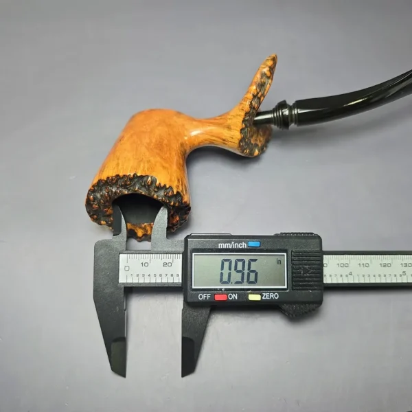 Preben Holm Handcut XL Smooth Freehand Estate Briar Pipe, Danish Estates - Image 9