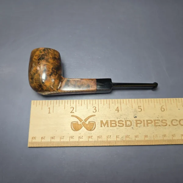 Comoy's 290 Smooth Panel Shank Billiard Estate Briar Pipe, Unsmoked - Image 9