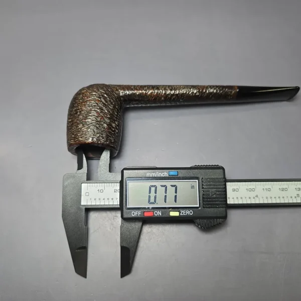 Sasieni Old England 74R Rusticated Canadian Estate Briar Pipe, English Estates - Image 9