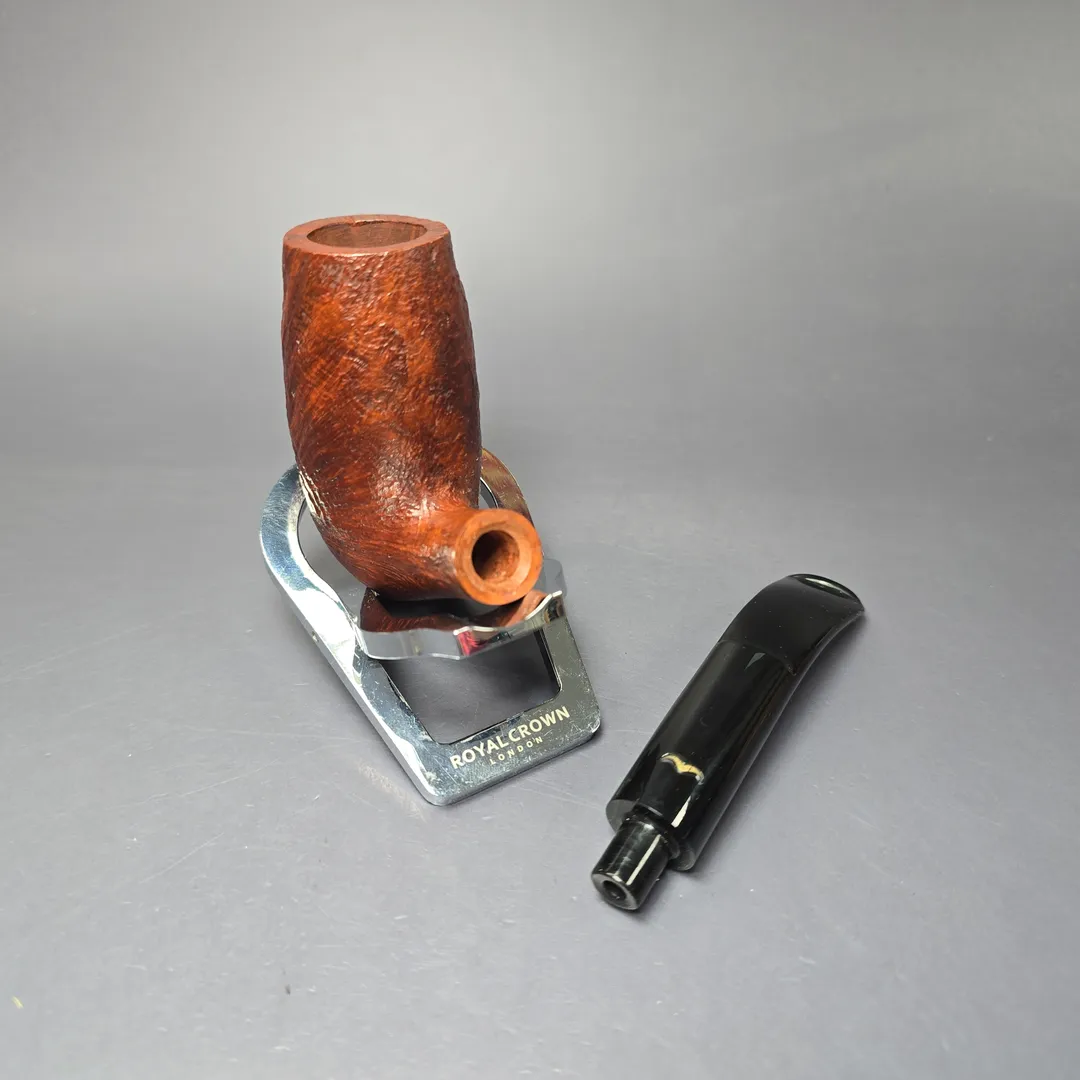 Caminetto Ascorti Radice Era Excellence Sandblasted Stack Estate Briar Pipe, Unsmoked - Image 10