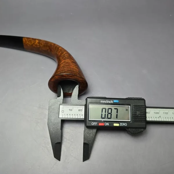 Adam Remington Smooth Horn Estate Briar Pipe, Unsmoked - Image 10