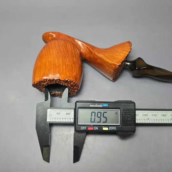 Jonas Design SG1 XXL Smooth Cup and Saucer Freehand Estate Briar Pipe, Italian Estates - Image 10