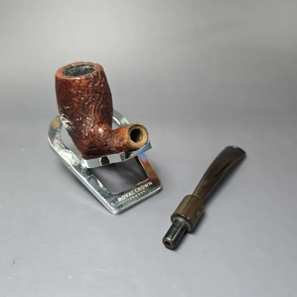 Stanwell 85 Reg Era Hand Made Sandblasted Acorn Estate Briar Pipe, Danish Estates - Image 10
