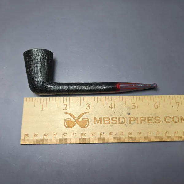 Herriot Pipes Sandblasted Liverpool Dublin Handmade Briar Pipe, New - Image 10