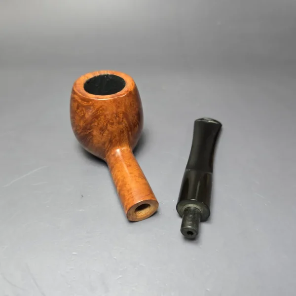 Ed Burak Connoisseur Smooth Apple Estate Briar Pipe, American Estates - Image 10