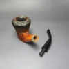 Mauro Armellini XL Rusticated Dublin Sitter w/ Silver Estate Briar Pipe, Italian Estates - Image 10