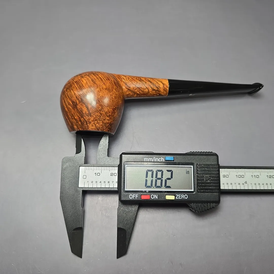 Ser Jacopo L1 Smooth Apple Estate Briar Pipe, Italian Estates - Image 10