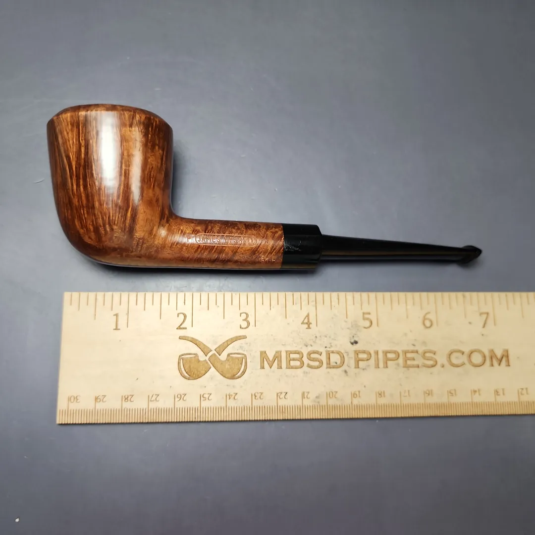 James Upshall P Grade EXL Smooth "Winston" Rhodesian Estate Briar Pipe, Unsmoked - Image 10