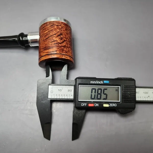 Drew Estate by Tsuge Robusto Smooth Poker Estate Briar Pipe, Japanese Estates - Image 10