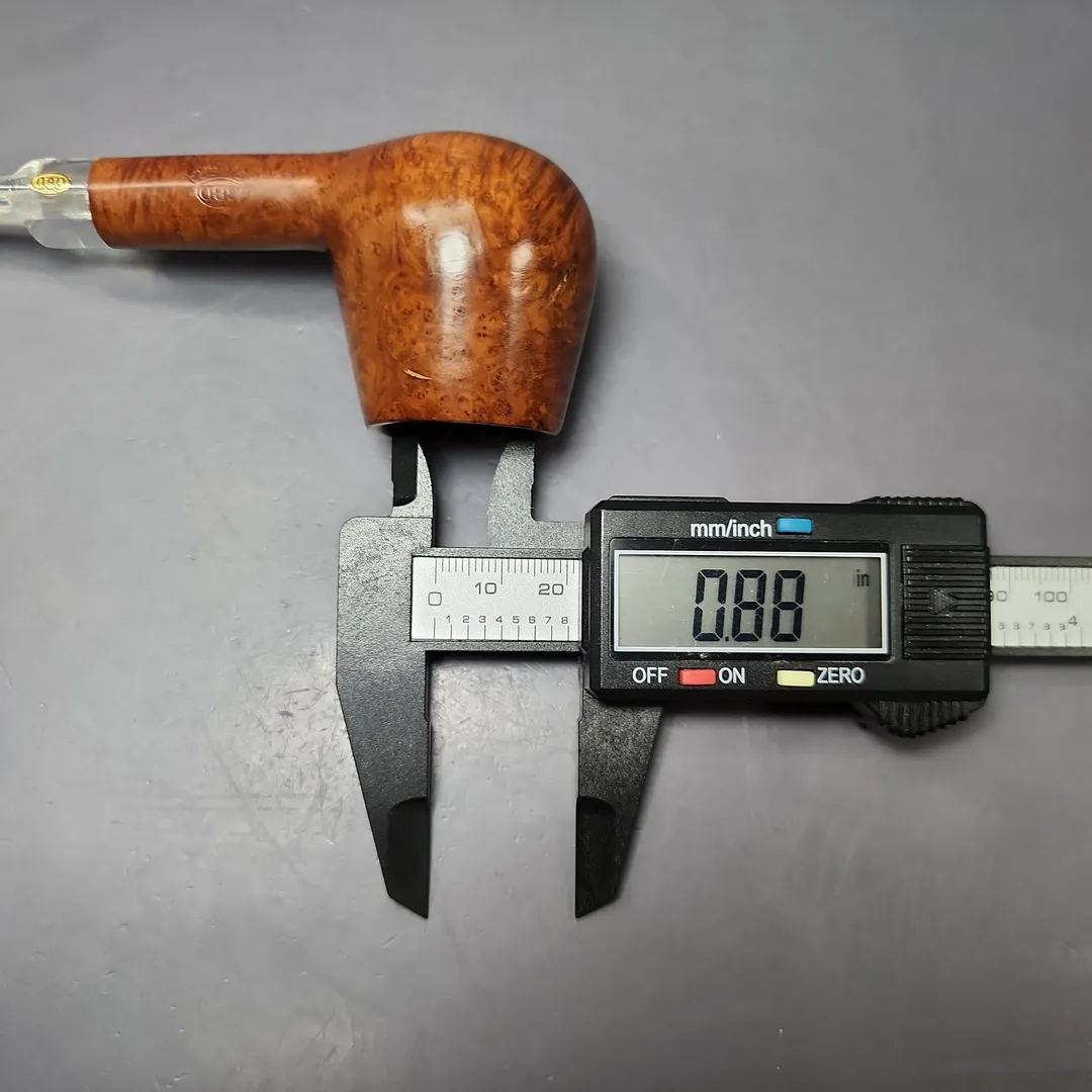 GBD Pre-1980s New Era 9518 Smooth Brandy w/ Perspex Estate Briar Pipe, English Estates - Image 10