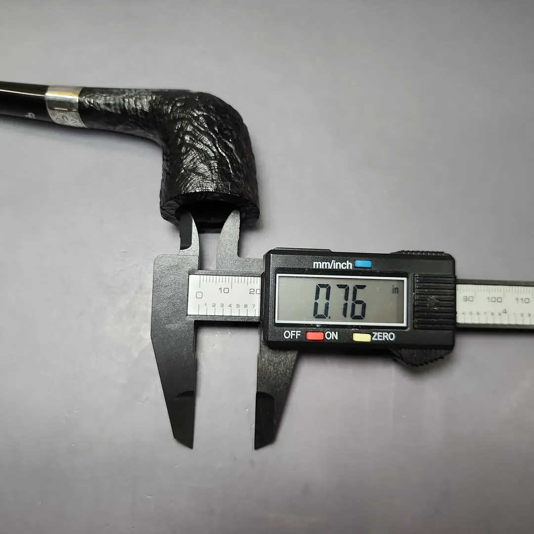 Peterson St Patrick's Day 2025 268 Sandblasted Zulu Estate Briar Pipe - Image 10