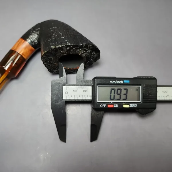 Johs Sandblasted Dublin Sitter Estate Briar Pipe, Danish Estates - Image 10