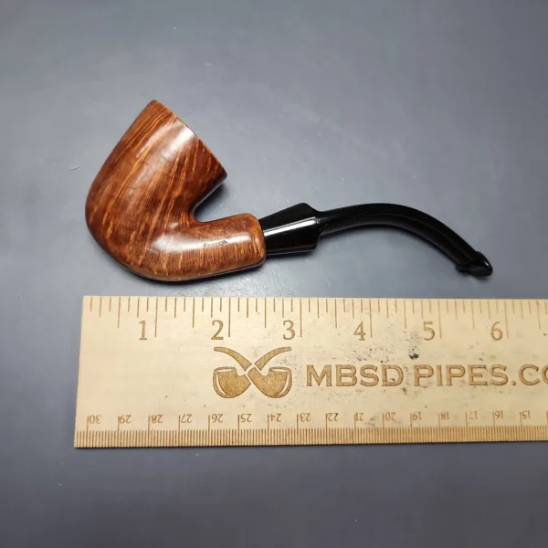 Savinelli Dry System 3621 Smooth Bent Dublin Estate Briar Pipe, Unsmoked, Italian Estates - Image 10