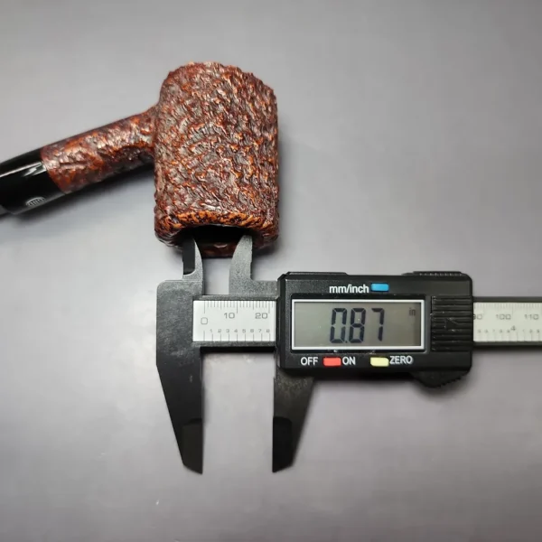 GBD Giant Rusticated Poker Estate Briar Pipe, English Estates - Image 10