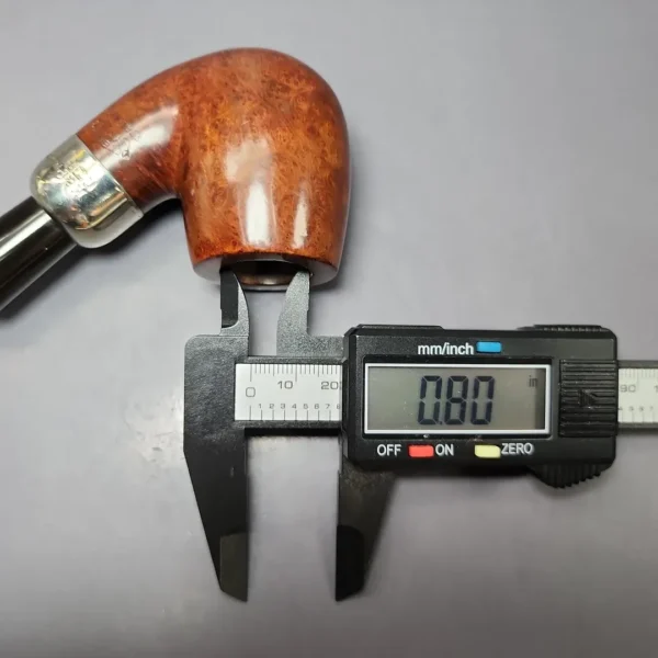 Peterson System Standard Smooth XL307 Bent Billiard Estate Briar Pipe, Irish Estates - Image 10