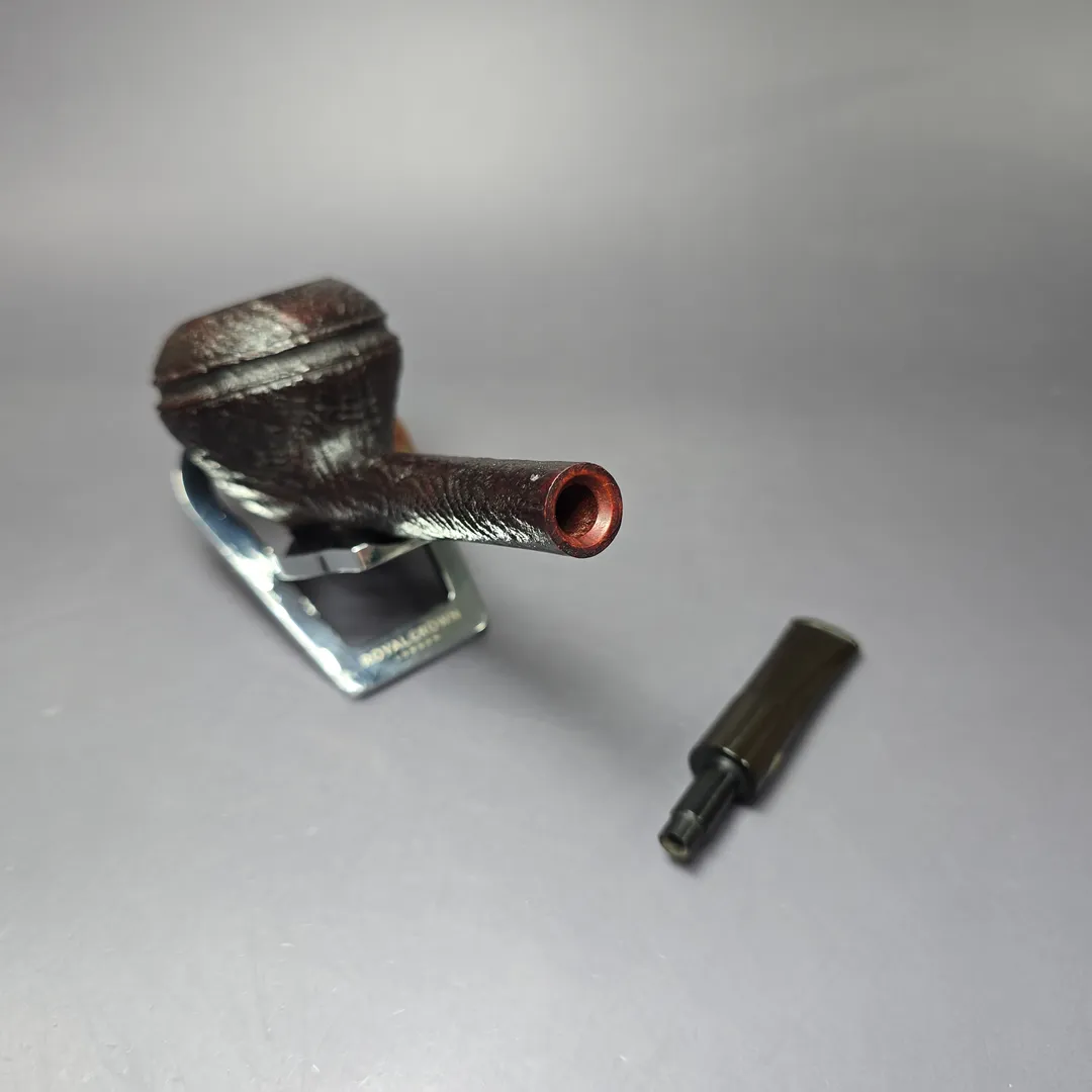 GBD Unique Original XL Sandblasted Rhodesian Estate Briar Pipe, English Estates - Image 10