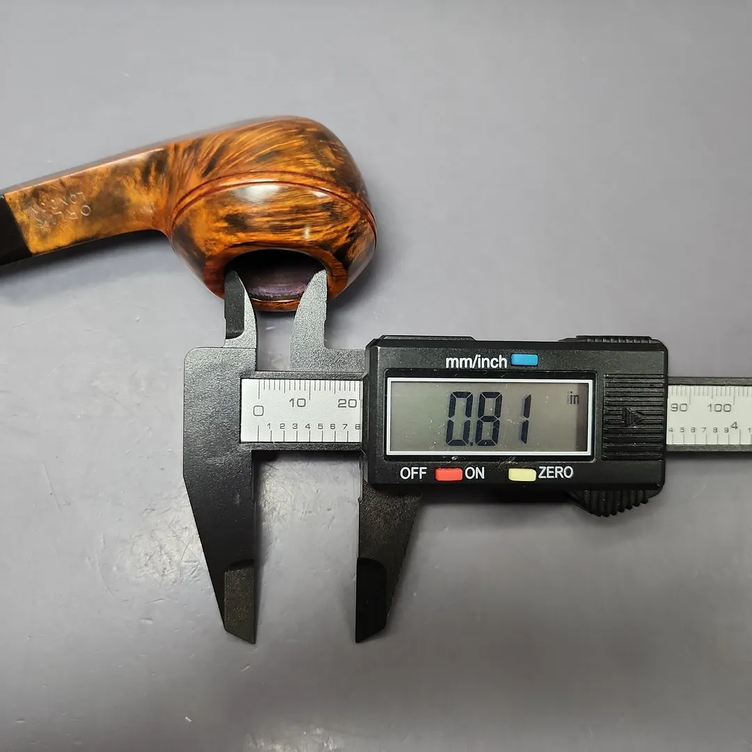 Orlik London 56071 Smooth Bulldog Estate Briar Pipe, Unsmoked - Image 10