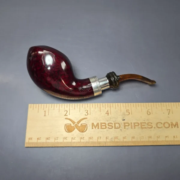 Rinaldo Egea (02) Collection Titania Silver Line (10) Smooth Whale Estate Briar Pipe, Italian Estates - Image 10