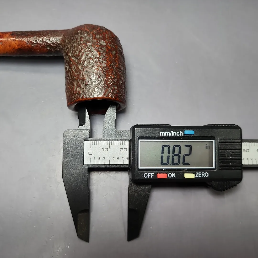 GBD Pre-1980s New Standard 9435 Sandblasted Billiard Estate Briar Pipe, English Estates - Image 10