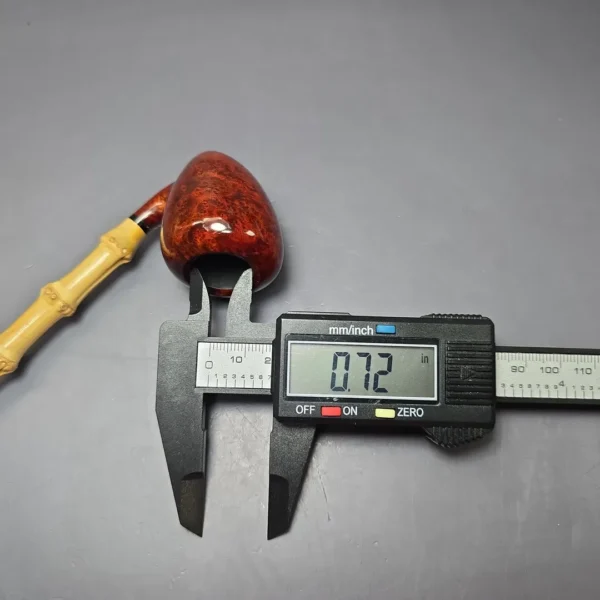 MBSD Briars Modern Masters 1 Smooth Peewit w/ Bamboo Briar Pipe, New - Image 10