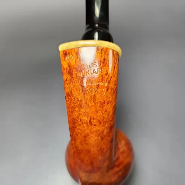 MBSD Briars Modern Masters 2 Smooth Blowfish w/ Boxwood Briar Pipe, New - Image 10