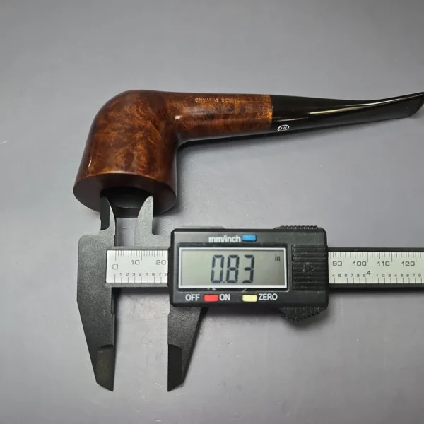 James Upshall Tilshead Smooth Zulu Estate Briar Pipe, English Estates - Image 10
