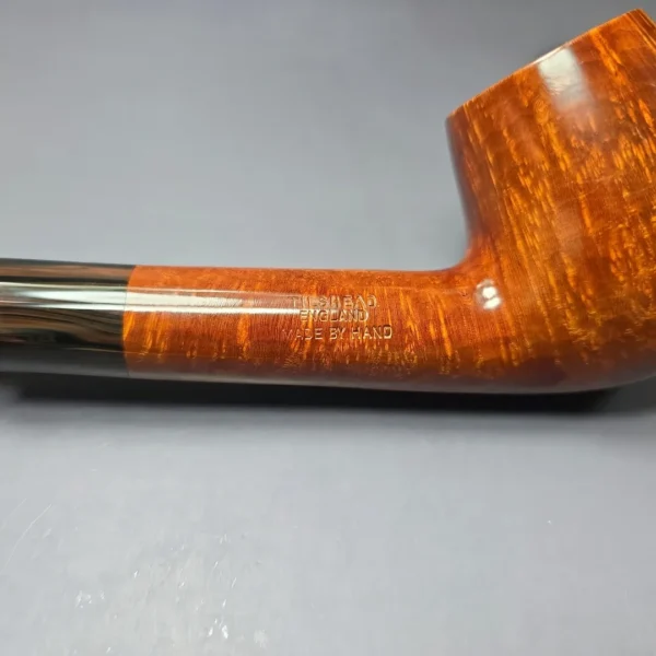 James Upshall Empire Series Tradition Magnum Smooth Bent Billiard Estate Briar Pipe, Unsmoked - Image 10