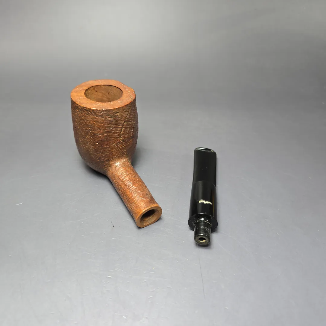 Caminetto Ascorti Radice Era Excellence Sandblasted Billiard Estate Briar Pipe, Unsmoked - Image 10