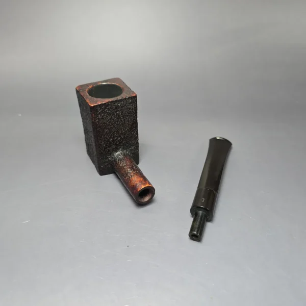 Digby by GBD Conquest 9579 Sandblasted Panel Poker Estate Briar Pipe, English Estates - Image 10