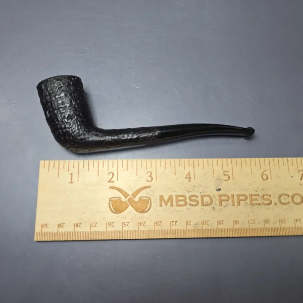 Barling's Make 1960-62 4804 Sandblasted Zulu Estate Briar Pipe, English Estates - Image 10